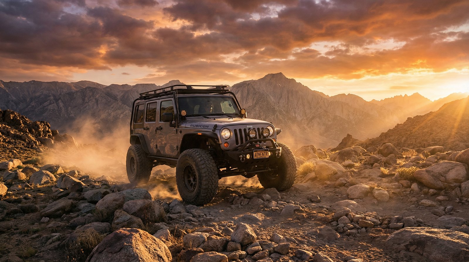 萝莉岛越野车穿越视频